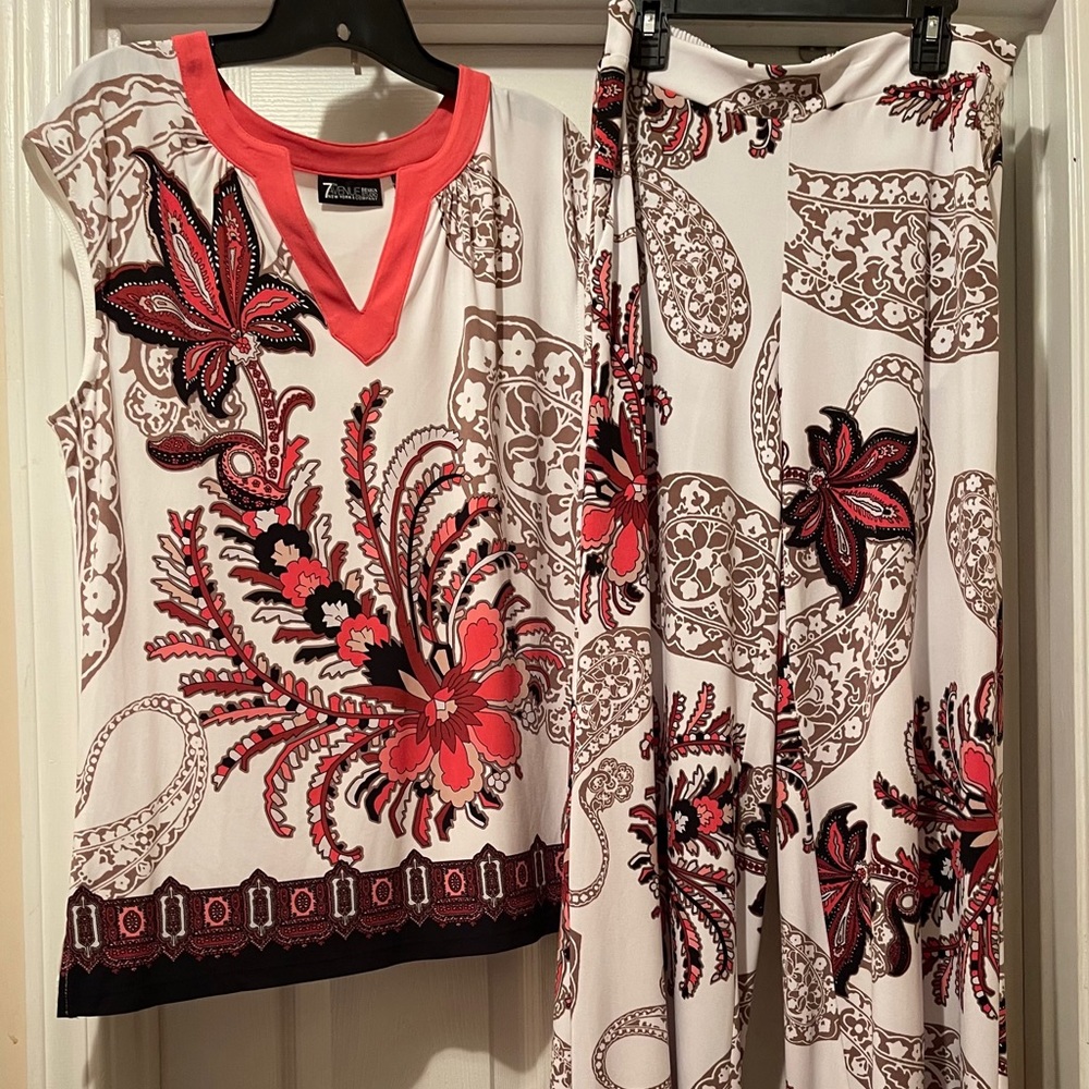 7th Avenue Palazzo Pants Set